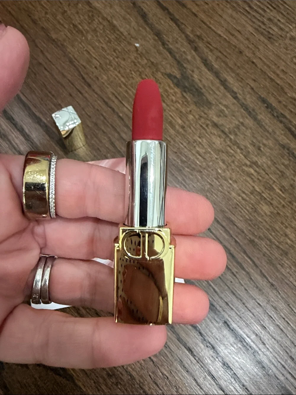 Dior Rouge 729 Lipstick & Forever GlowMaximizer samples